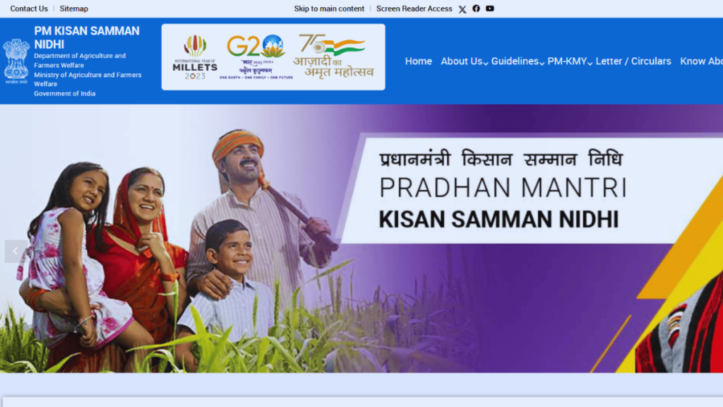 pm-kisan samman nidhi portal